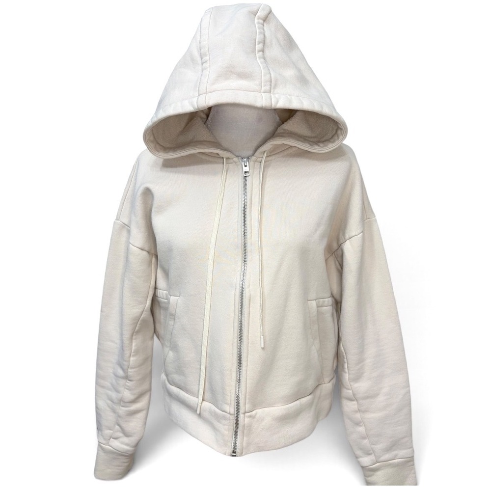 Athleta Athleta Forever Fleece Classic Full Zip Sweatshirt Women's Size S